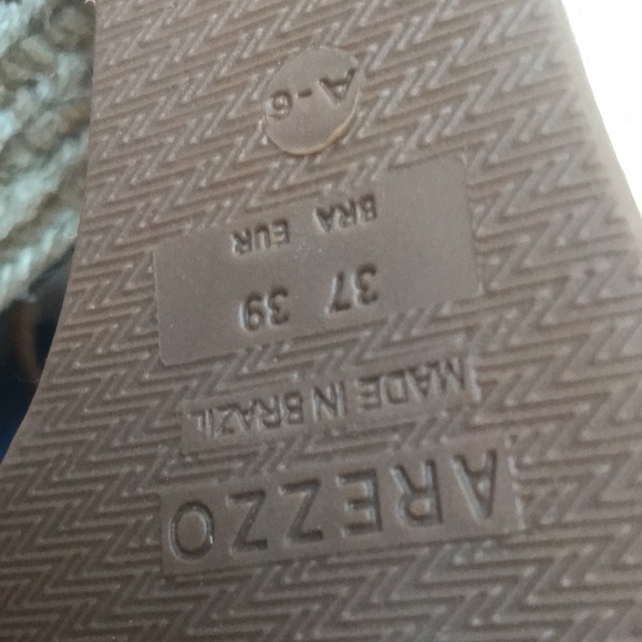 AREZZO LADIES SHOES SIZE 37 IN BRAZIL US WOMEN 8.5 - Picture 7 of 12